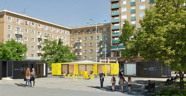 Příští týden začíná na Alšově náměstí Sdílko