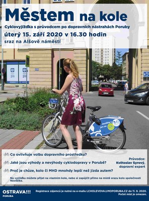 Projeďte se s dopravním expertem na kole