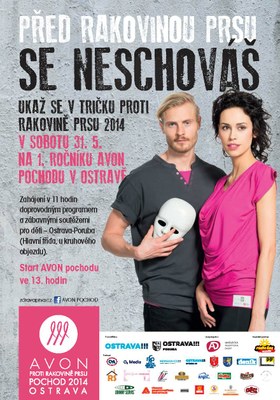 První ostravský AVON Pochod bude v Porubě
