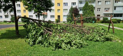 V pátek 21. června hrozí silné bouřky