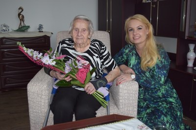 Irena Kolářová už má 102 let