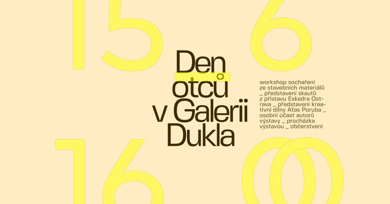 Oslava Dne otců v Galerii Dukla