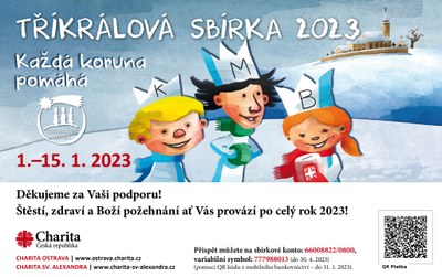 Tříkrálová sbírka začne 1. ledna