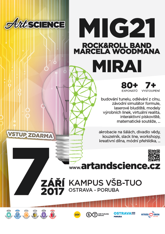 Umění a věda v areálu VŠB-TUO