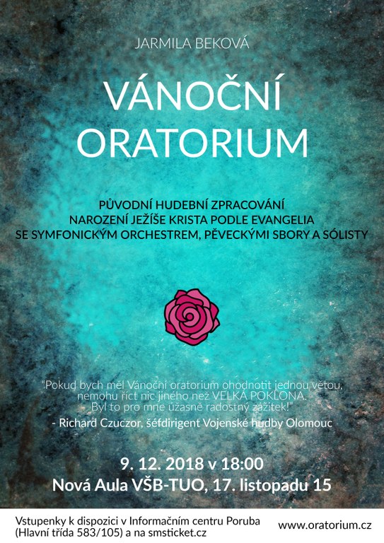 Vánoční příběh zazní v aule VŠB-TUO