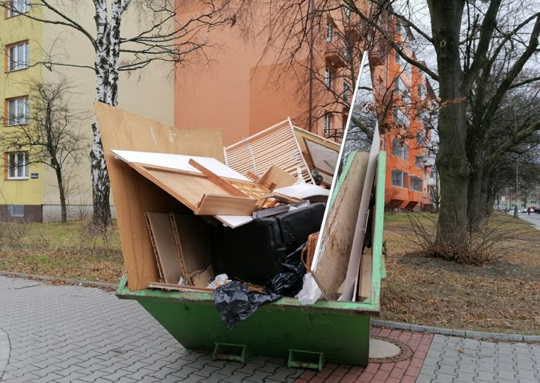 Velkoobjemové kontejnery budou v ulicích obvodu od 28. srpna