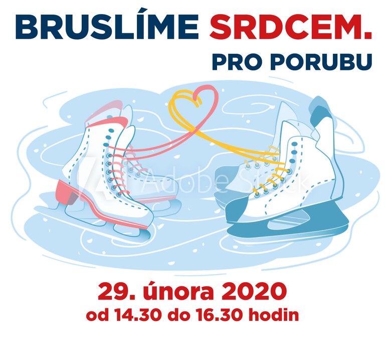 Veřejné bruslení s charitativním nádechem