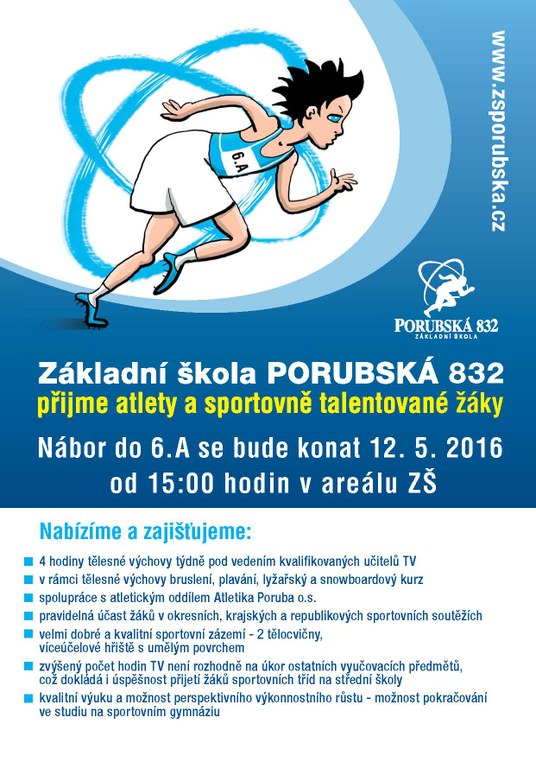 Výběr žáků do sportovních tříd