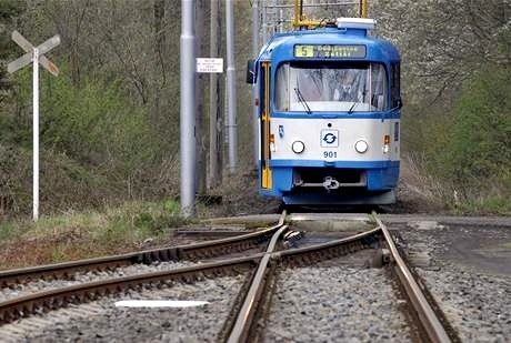 Výluka na tramvajové lince č. 5