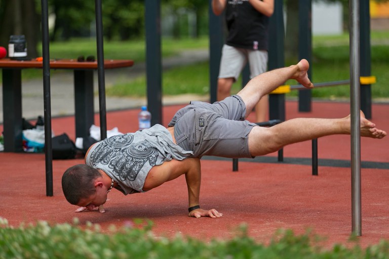 Workoutový trénink pro veřejnost podruhé