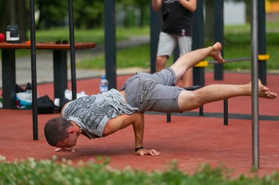 Workoutový trénink pro veřejnost podruhé