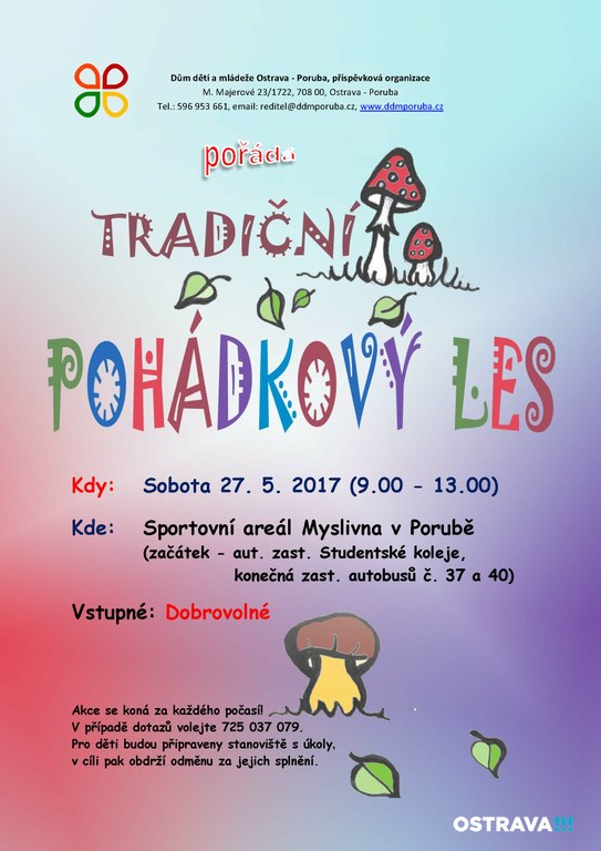 Za pohádkovými postavami do porubského lesoparku