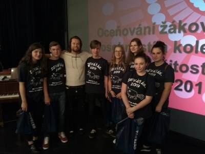 Žáci ZŠ Komenského mezi oceněnými