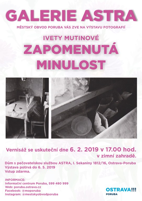 Zapomenutá minulost v Galerii Astra