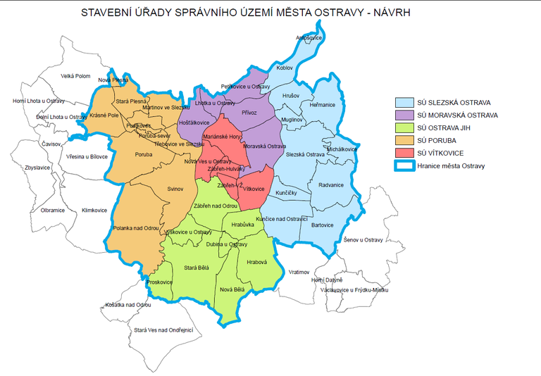 Změny v oblasti nového stavebního zákona a počet stavebních úřadů v Ostravě